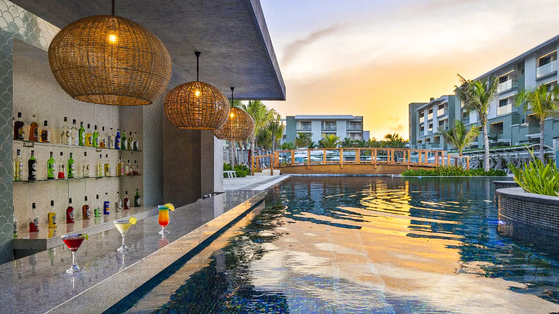 What is the difference between Catalonia Grand Costa Mujeres and Catalonia Riviera Cancun?
