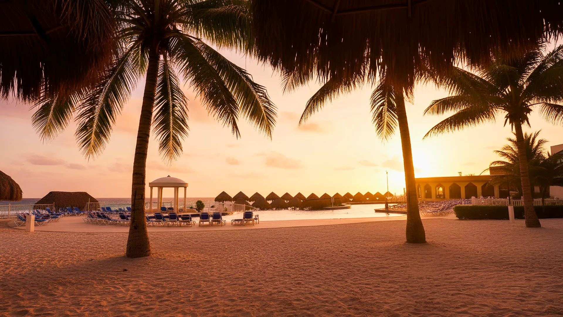 Alt Text: featuring lounge chairs and ocean view.